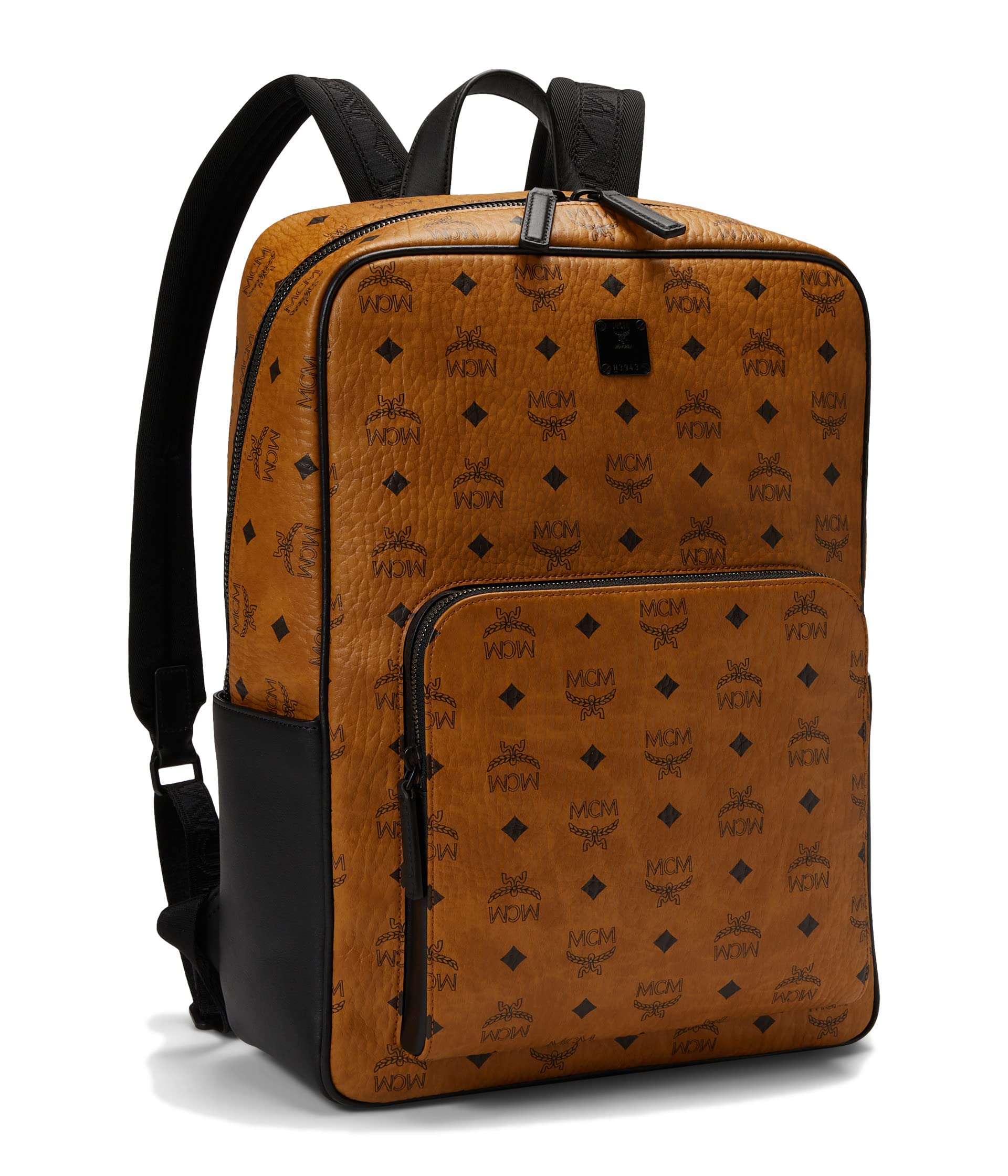 MCM Aren Vi Backpack Medium Cognac 