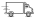 Truck delivery icon