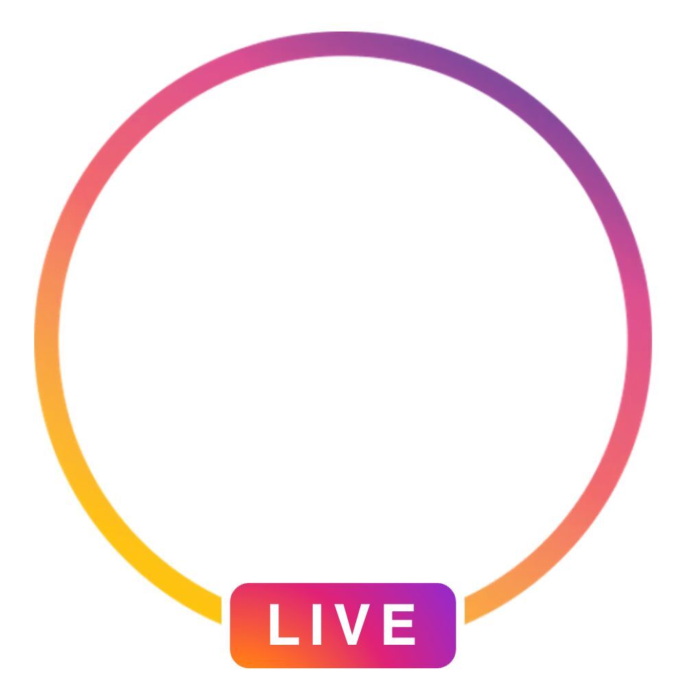 instaLive Frame