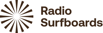 radio surfboards logo