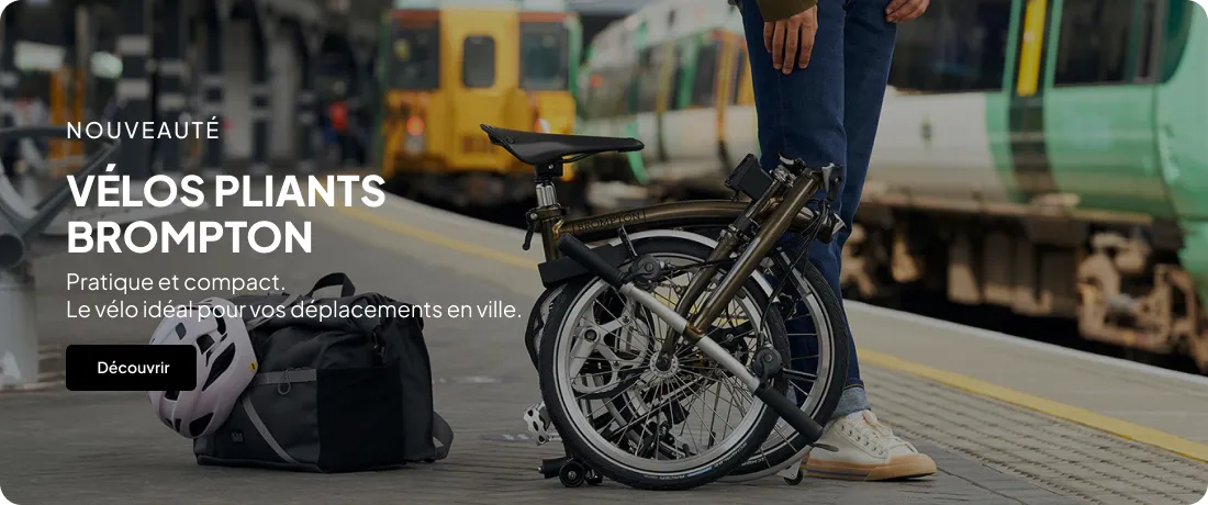 VÉLOS PLIANTS BROMPTON