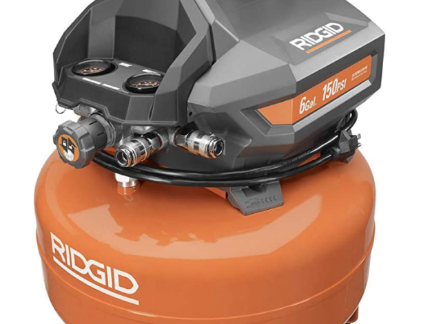 Ridgid Air Compressor 6 Gallon and 3-Tool Pneumatic Combo Kit