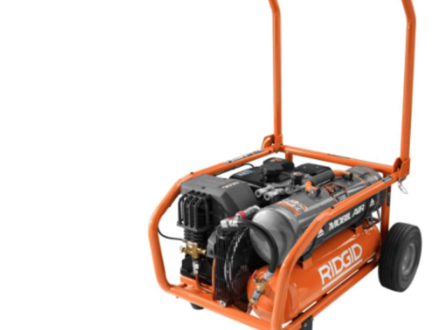 RIDGID Air Compressor Zero Gravity 8 Gal. Gas Power 