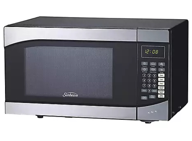 Sunbeam Microwave 900W Stainless Steel