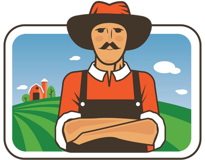 Farmer with arms crossed