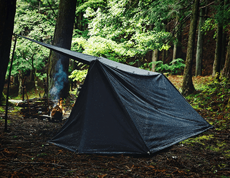 moose Light Weight tarp & Tent KAKUREGA