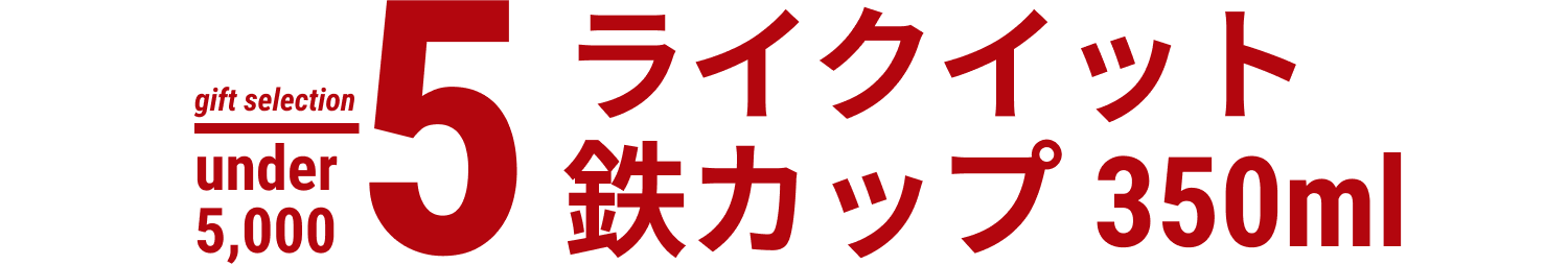 ライクイット 鉄カップ 350ml