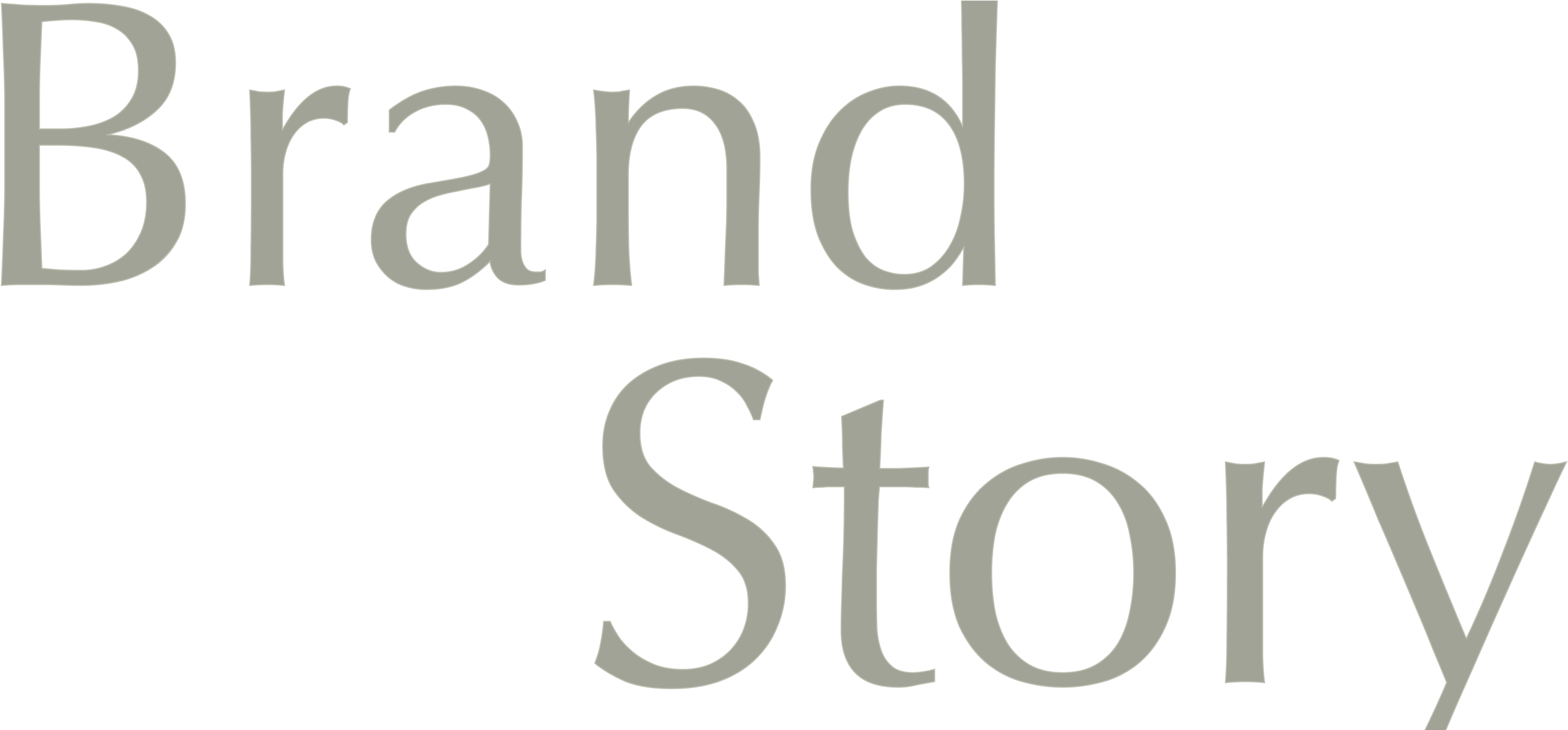 Brand Story