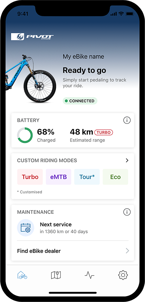 Bosch App detail screen