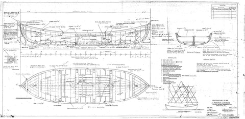 Whale Boat Plans