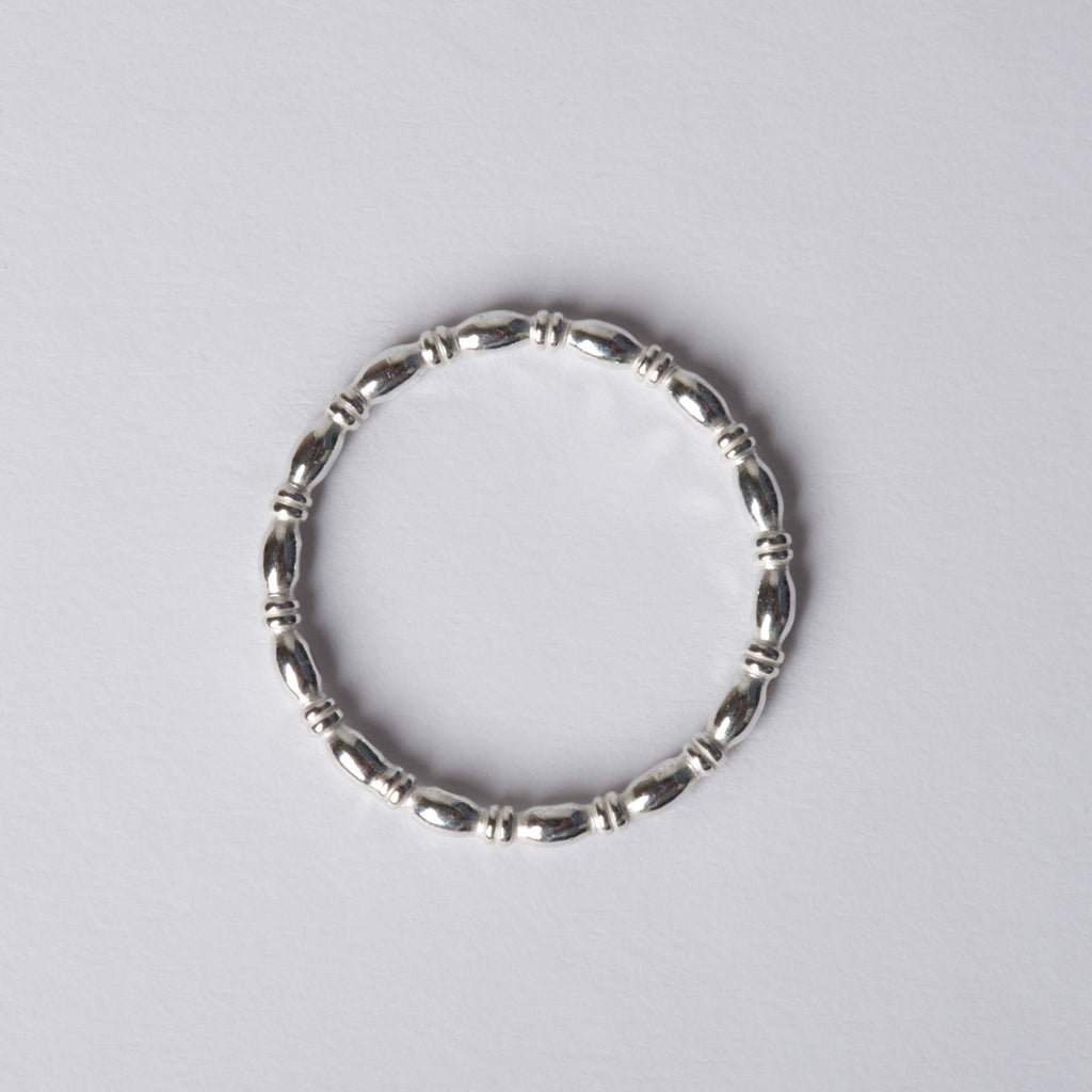 small silver rings