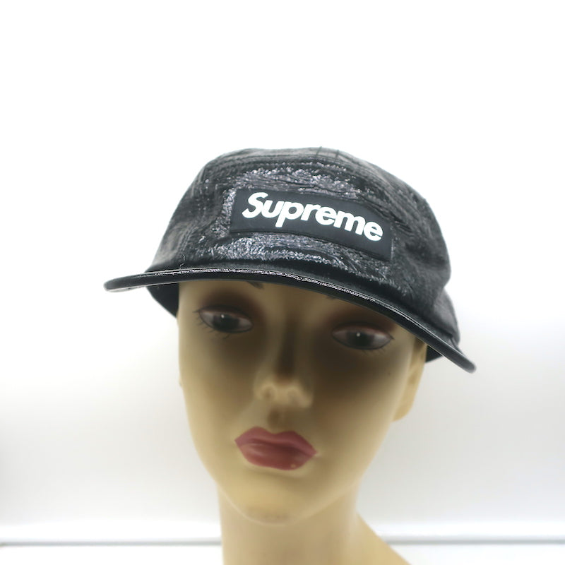 Supreme LV Monogram Camp Cap Black, Men's Fashion, Watches