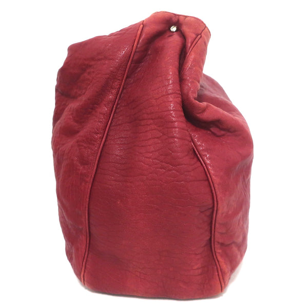YSL red leather Roady hobo shoulder bag – My Girlfriend's Wardrobe LLC