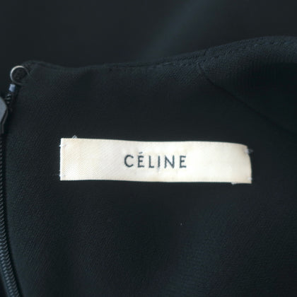 Celine Tuxedo Pants Green Satin-Trim Black Wool Size 36 – Celebrity Owned
