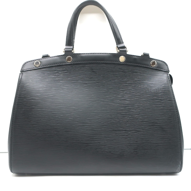 Louis Vuitton Brea mm Bag Black EPI Leather Tote