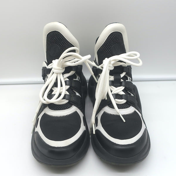 Size 7.5 US 38 EUR Louis Vuitton LV Archlight Trainer White For