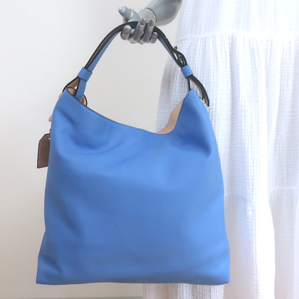 Longchamp Le Pliage Hobo Bag in Blue