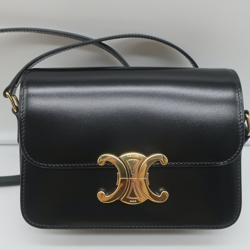 LARGE WALLET TRIOMPHE in Shiny calfskin