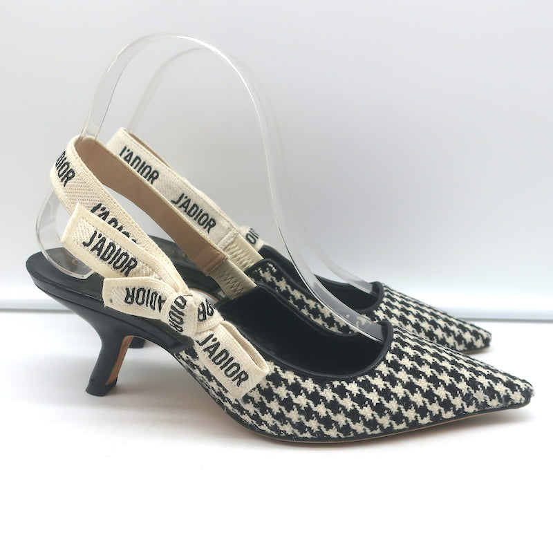 Dior | Shoes | Dior Plaid Slingback Pumps | Poshmark
