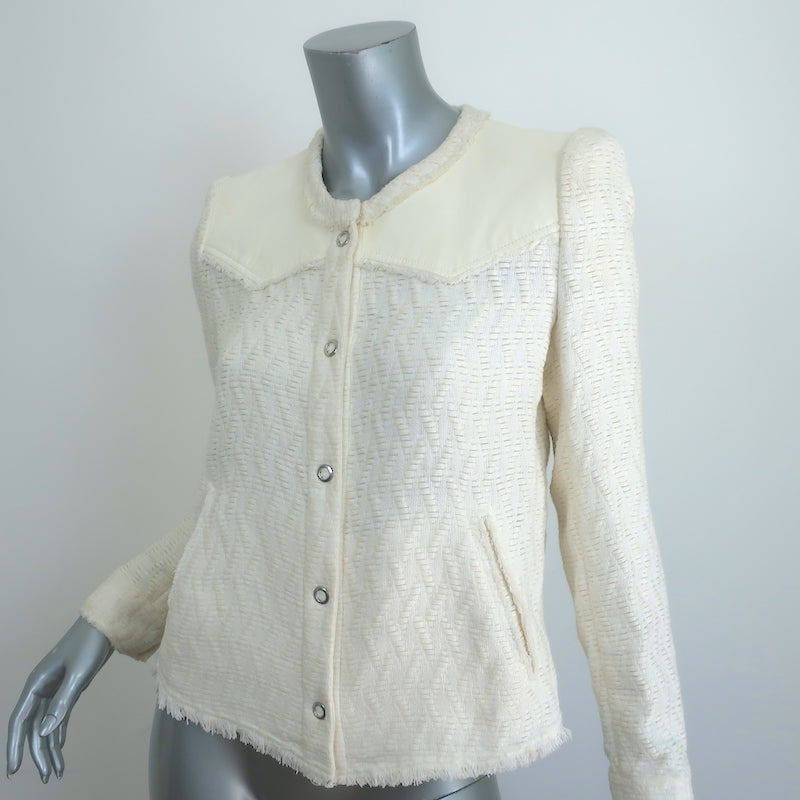 Chanel Jacket Size 40 - 217 For Sale on 1stDibs  chanel size 40 jacket, size  40 chanel clothing