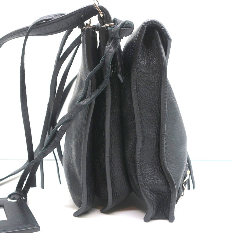 BALENCIAGA Mini paper Shoulder Bag Cross Body 305572 leather 2way