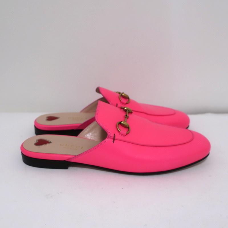 gucci neon princetown