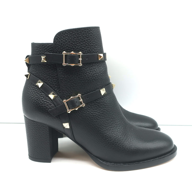 Louis Vuitton Black Heart Sock Ankle Boots Size 37.5