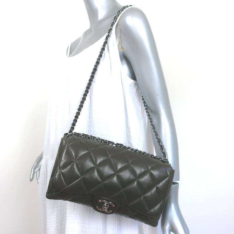 chanel accordion flap