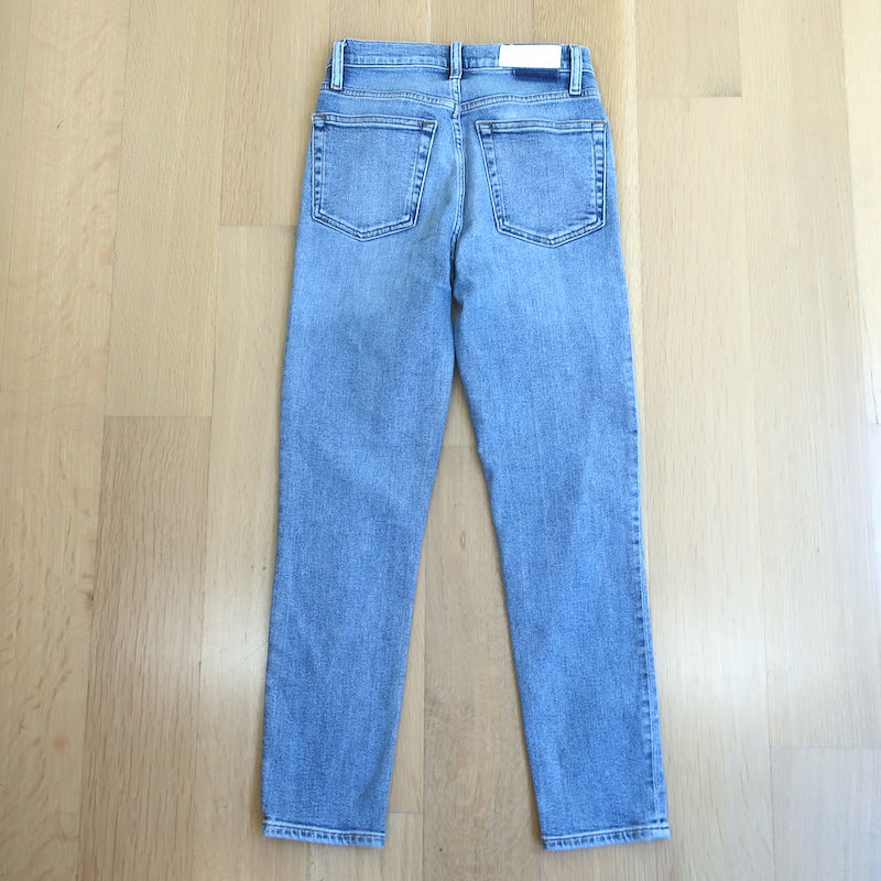 Louis Vuitton Large blurry, Monogram Mid-Rise Blue Jeans Size 38