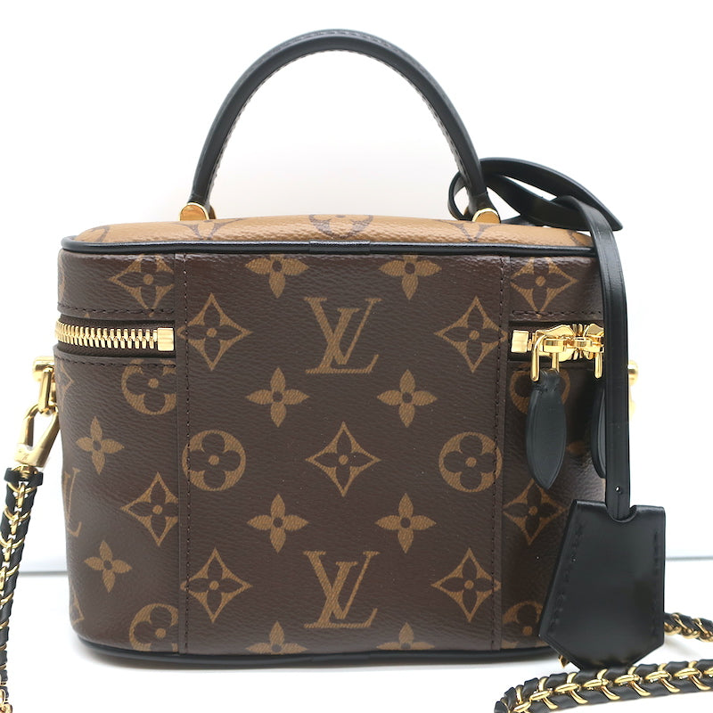 Louis Vuitton Vanity PM Bag Monogram Reverse Canvas – Celebrity Owned
