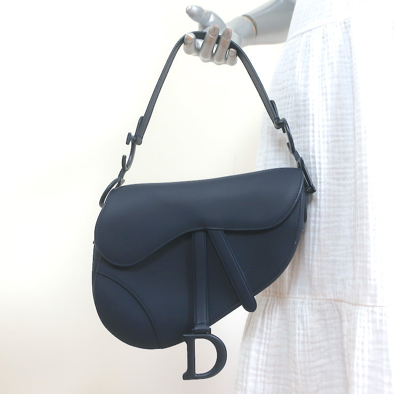 Dior Mini Saddle Bag Black for Men  Lyst