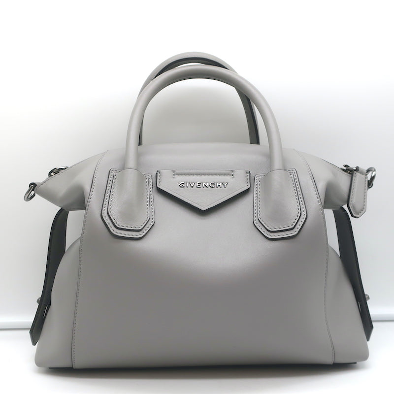 Givenchy Grey Large Soft Antigona Bag