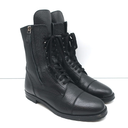 Louis Vuitton Navy Blue Denim Combat Boots Size 41 Louis Vuitton | The  Luxury Closet