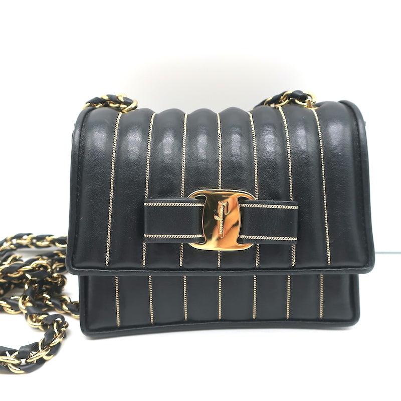 Salvatore Ferragamo, Bags, Vintage Ferragamo Purse Black