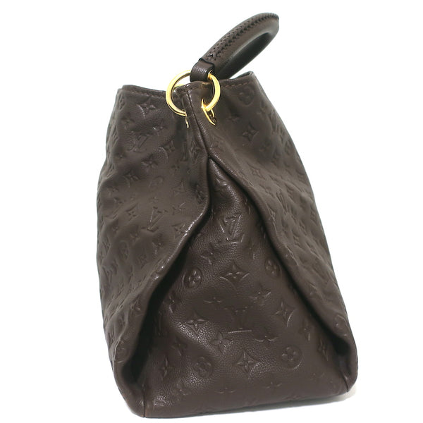 Louis Vuitton Monogram Python Empreinte Artsy MM - Brown Shoulder Bags,  Handbags - LOU534207