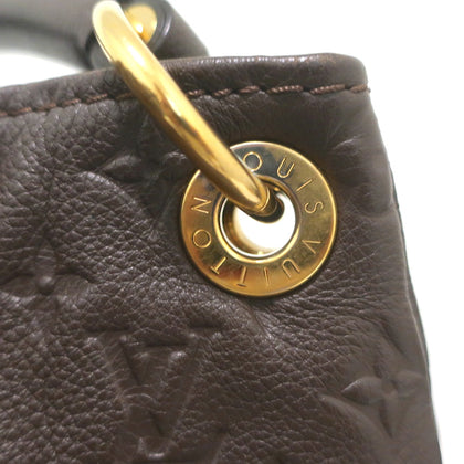 Brown Louis Vuitton Monogram Empreinte Artsy MM Hobo Bag