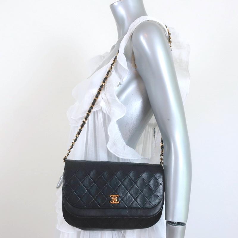 Chanel Classic Flap Bag Medium Lambskin Leather  lÉtoile de Saint Honoré