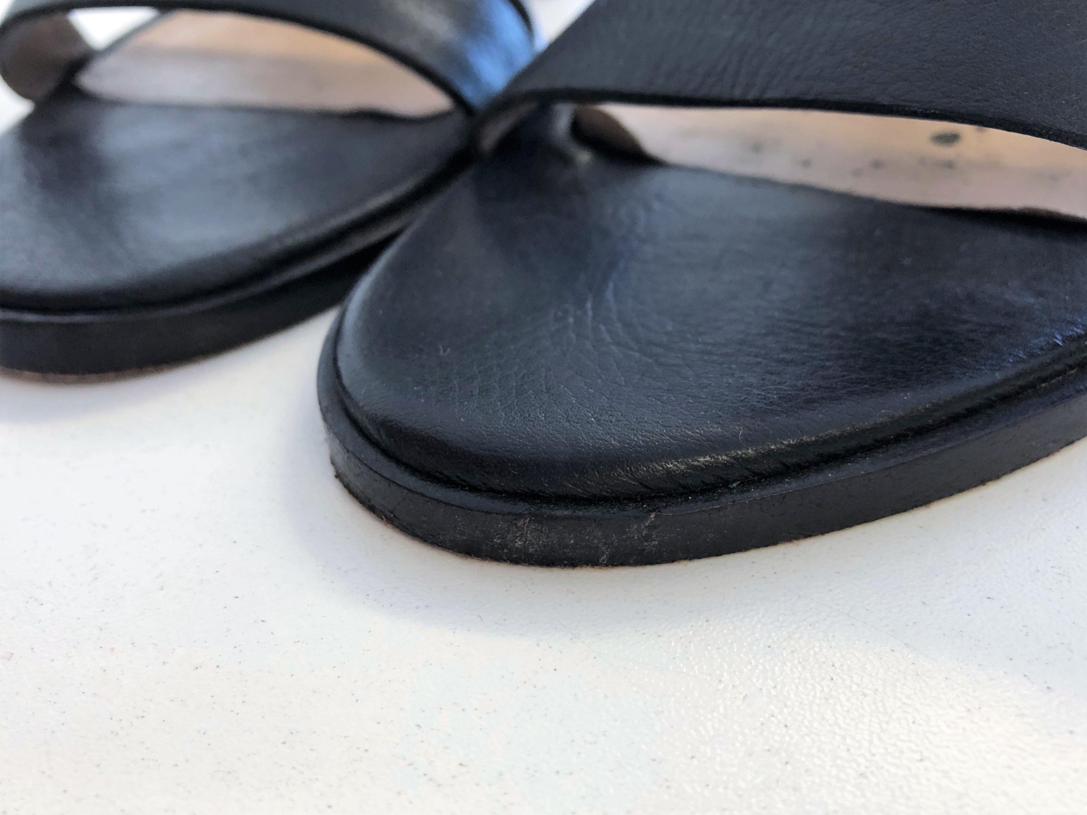 Leather Sandals in Black - Zimmermann