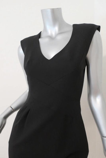 JAGGER BLACK SLEEVELESS MESH TOP