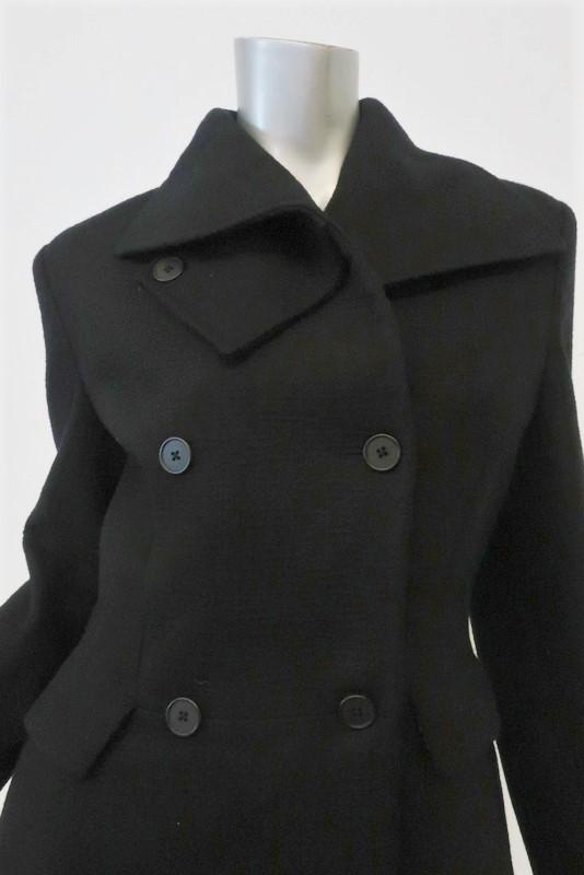 Belted Wool And Cashmere Coat in Black - Bottega Veneta
