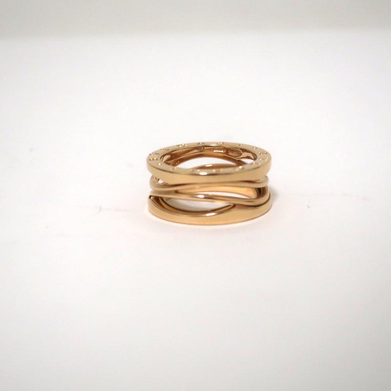 Bvlgari  1 Zaha Hadid 4-Band Ring 18k Rose Gold Size 55 NEW –  Celebrity Owned