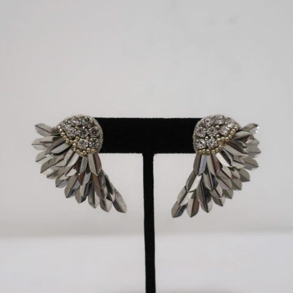 Deepa Gurnani | Pixie Silver Earrings – Online Jewelry Boutique