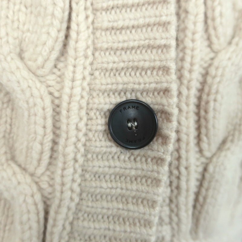 Oatmeal Merino Wool Cardigan