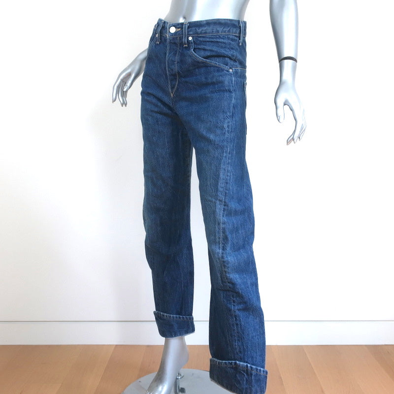 Levi's Twisted Engineered Jeans Blue Cotton-Lyocell Size 28 x 32 –  Celebrity Owned