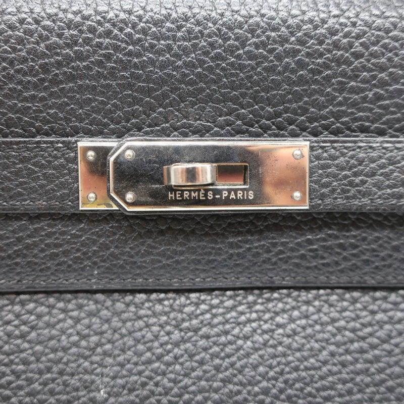 Hermes Kelly Handbag Togo 35 Black 2002