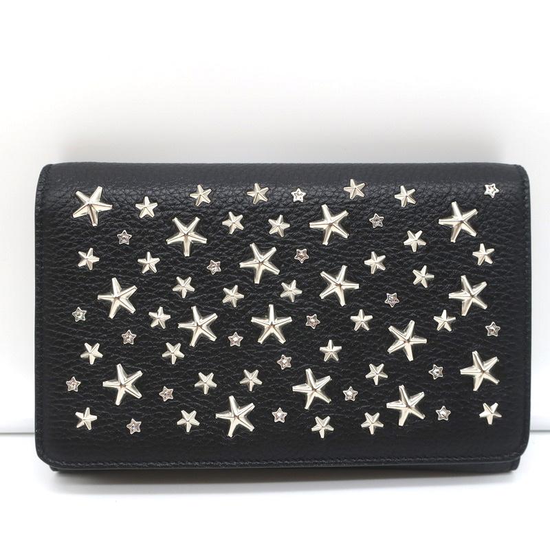 Jimmy Choo Cooper Embossed Pebbled-leather Wallet In Black