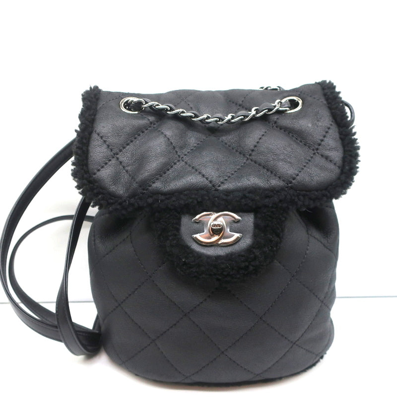 Chanel 19 Flap Bag Lambskin Gold/Ruthenium-tone Maxi Black in