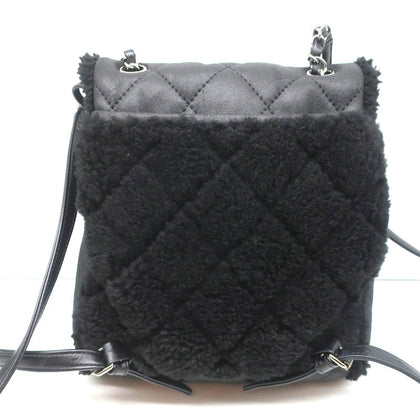 chanel fur tote bag