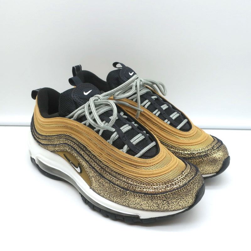 Nike Max Sneakers Metallic Golden Gals Size 8.5 DO5881-700 Owned