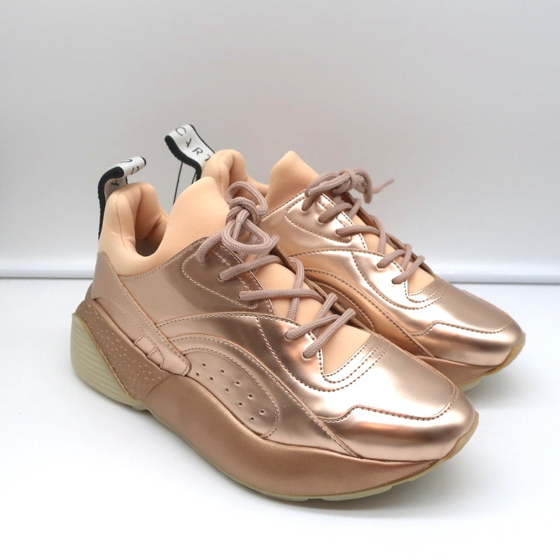 McCartney Sneakers Rose Gold Faux Leather Size – Owned